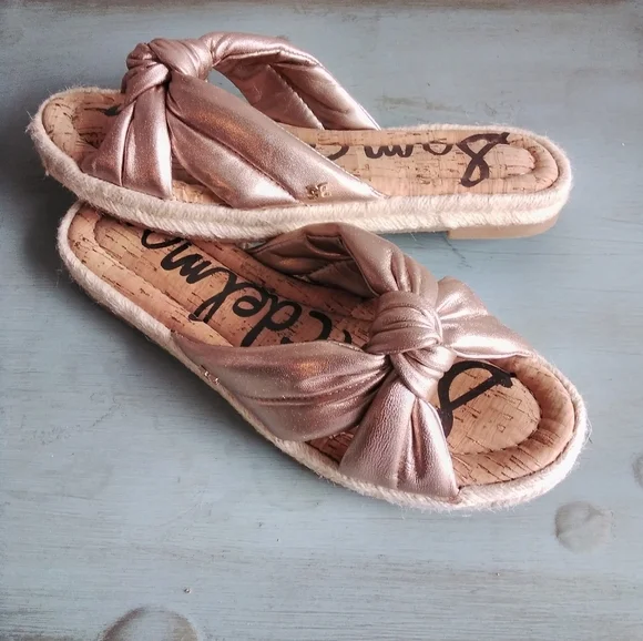 NWOB Sam Edelman Womens Slide Sandals sz 8.5 - Picture 3 of 6